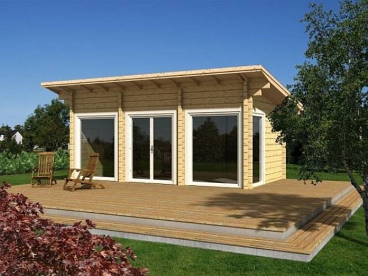 Chalet in legno prefabbricati casette per giardino for Casa prefabbricata in legno su terreno agricolo
